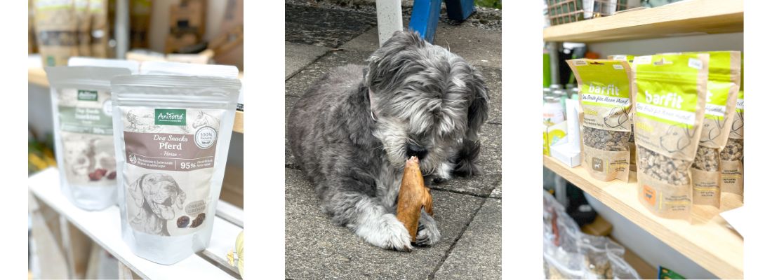 Leckerlie und Kauartikel für den Hund